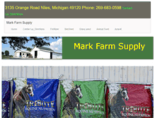 Tablet Screenshot of markfarmsupply.com